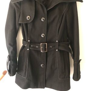MISS SIXTY Black Pea Coat
